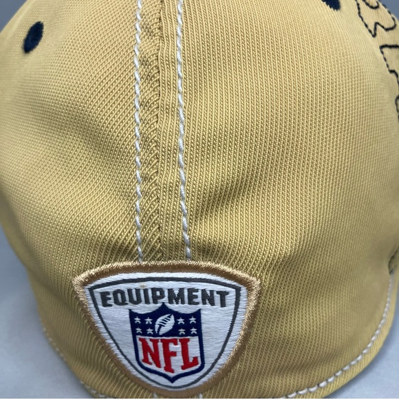 ☀️ Reebok St. Louis Rams NFL Football Dad Gold/Gray Y2K Vintage - Picture 6 of 9